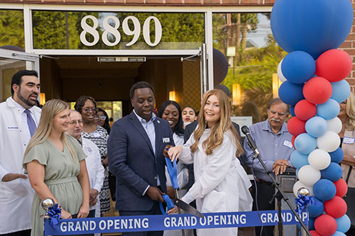 grand opening ribbon cutting