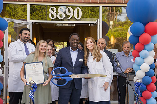 grand opening ribbon cutting